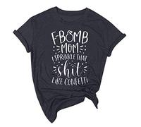 cinnamou Tops, T-Shirts & Blusen für Damen - Bluse Damen Elegant Lockerer O Ausschnitt lässige Töpfe für Frauen Bluse Ärmeln Kurze T Shirt für Damenbluse Sommer Shirt Frau Teenager Mädchen T-Shirt