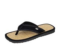 CINNEA® Wellness Pantoletten gegen Fußhornhaut Fußschweiß Zimtlatschen Unisex Damen Herren >>Palma<< Zehentrenner Gr. 46/47