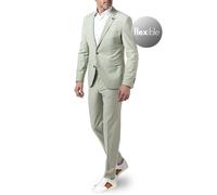 CINQUE Anzug Herren Extra Slim Fit Reverskragen Schurwoll-Stretch grün, 46