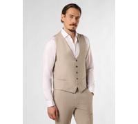 CINQUE Weste Herren Extra Slim Fit V-Ausschnitt Schurwoll-Stretch beige, 52
