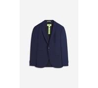 CINQUE Sakko Herren Extra Slim Fit Reverskragen Schurwoll-Stretch blau, 56