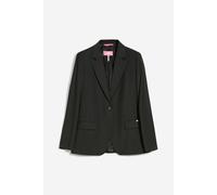 Jackenblazer CINQUE "CILIGHT", Damen, Gr. 34, schwarz, Web, Obermaterial: 53% Polyamid, 43% Schurwolle, 4% Elasthan, unifarben, regular fit normal, V-Ausschnitt, eingesetzt,Ärmel ohne Ärmelschlitz ger