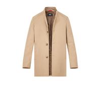 CINQUE Mantel Herren Stehkragen Mikrofaser beige, 54 (XL)