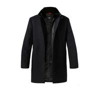 CINQUE Mantel Herren Stehkragen Mikrofaser blau, 56 (XXL)