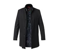 CINQUE Mantel Herren Stehkragen Mikrofaser schwarz, 52 (L)