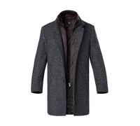 CINQUE Mantel Herren Stehkragen Schurwolle blau, 54 (XL)