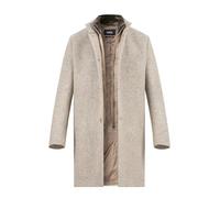 CINQUE Mantel Herren Stehkragen Wolle braun, 54 (XL)