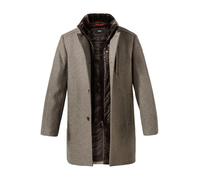 CINQUE Mantel Herren Stehkragen Wolle braun, 54 (XL)