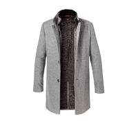 CINQUE Mantel Herren Stehkragen Wolle grau, 50 (M)
