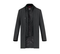 CINQUE Mantel Herren Stehkragen Wolle grau, 52 (L)