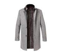 CINQUE Mantel Herren Stehkragen Wolle grau, 98