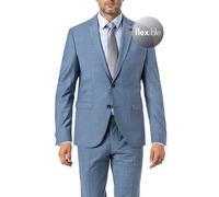 CINQUE Sakko Herren Extra Slim Fit Reverskragen Schurwoll-Stretch blau, 44