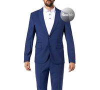 Baukastensakko CINQUE "CICASTELLO", Herren, Gr. 52, blau, Obermaterial: 53% Polyester, 43% Schurwolle, 4% Elasthan, unifarben, schmal, Sakkos, Slim-Fit (22612400-52) blau