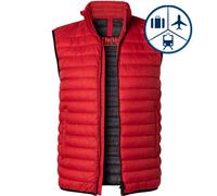 CINQUE Steppweste Herren Mikrofaser rot, L