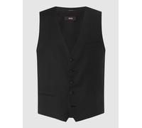 CINQUE Super Slim Fit Weste mit Stretch-Anteil Modell 'Cifistivo' in Black, Größe 106