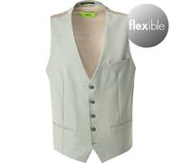 CINQUE Weste Herren Extra Slim Fit V-Ausschnitt Schurwoll-Stretch grün, 50