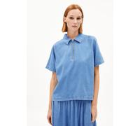 ARMEDANGELS CINZIAA - Frauen Relaxed Fit Bluse - blau S rhea