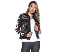 Cipo & Baxx Herren Jeansjacke - 98% Baumwolle, 2% Elasthan Stylisch & Bequem Perfekt für Alltag & Freizeit (DE/NL/SE/PL, Alphanumerisch, M, Regular, Regular, Schwarz)