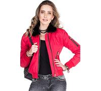 Cipo & Baxx Damen Jacken - Stylische Casual Übergangsjacken im Modernen Streetwear Design mit Reißverschluss & Details - Modische Freizeitjacken für Alltag, Party & Outdoor - Jackenseries