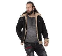 Winterjacke CIPO & BAXX Gr. XL, schwarz Herren Jacken Übergangsjacken in extravagantem Look (53476947-XL)