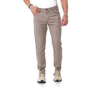 Gerade Jeans CIPO & BAXX "Hose", Herren, Gr. 31, Länge 32, beige, 41% Baumwolle;37% Polyester;20% Viskose;2% Elasthan, gestreift, casual, slim fit lang, Jeans, im dezenten Streifen-Look (23215534-31)