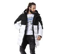 Winterjacke CIPO & BAXX "Winterjacke", Herren, Gr. XL, schwarz, 100% Polyester, unifarben, regular fit normal, Jacken, im Kontrast-Look (92675915-XL) schwarz