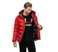 Winterjacke CIPO & BAXX "Jacke", Herren, Gr. XL, rot, 100% Polyester, unifarben, casual, regular fit normal, Langarm, Jacken, im Steppdesign (50074413-XL) rot