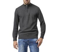 Cipo & Baxx Herren Pullover CP290 Anthrazit - Stylischer Strickpullover im modernen Design mit hohem Perfekt für Freizeit, Alltag & Coole Streetwear Outfits - CP290 Anthrazit XXL