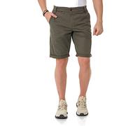 Cipo & Baxx Herren Shorts Chino Bermuda Kurzehose CK272 Khaki W42
