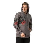 Cipo & Baxx Herren Sweatjacke Hoodie Series - Stylischer Pullover im Modernen Casual Streetwear Stil mit Reißverschluss & Kapuze für Alltag Freizeit & Party