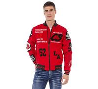 Cipo & Baxx Herren Übergangsjacke - Sportliche Freizeitjacke mit Reißverschluss und Urban Streetwear-Design