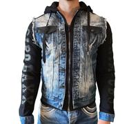 Cipo & Baxx IOWA Herren Jeans Jacke Weste Denim Hoodie CJ154