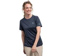 Funktionsshirt SCHÖFFEL "CIRC T Shirt Tauron L", Damen, Gr. 36, blau (8820, blau), Oberstoff: 100% Polyester, Rundhals, Shirts Funktionsshirt (99658465-36) 8820, blau
