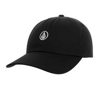 Volcom Damen-Baseballkappe Circle Stone Dad Hat Schwarz Einheitsgröße