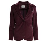 CIRCOLO 1901 - Bordeaux Velvet Texture Jacket With Tailored Fit - Größe 44 - schwarz