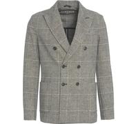 CIRCOLO 1901 - Double-breasted glencheck blazer - Größe 46 - schwarz
