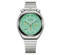 Citizen Herrenuhr Chronograph Stahl/Mintfarben LE AN3660-73X
