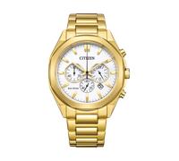 Chronograph CITIZEN "CA4592-85A" Armbanduhren goldfarben Herren Uhren Solar (85470641-0)