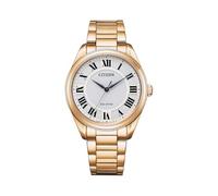 Citizen Analoge Damenuhr Quarz mit Armband aus Edelstahl EM0973-55A, roségold, Armband