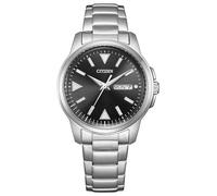 Citizen Analoge Herrenuhr mit japanischem Quarz und Armband aus Edelstahl BM8180-62E