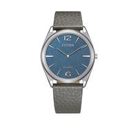 Citizen AR3120-24L Suratto Herrenuhr 38,5 mm Solar Edelstahl Saphirglas Blau Lederarmband