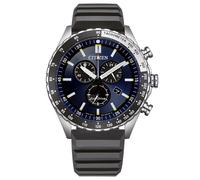 Citizen AT2569-04L Eco-Drive Solaruhr für Herren Chronograph Schwarz/Blau