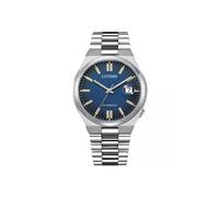 Citizen Automatik Armbanduhr NJ0151-88L Blau Edelstahl