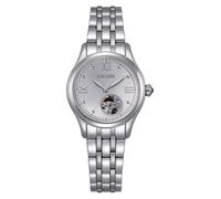 Citizen Automatik Silber Zifferblatt Damenuhr PR1040-88A
