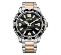 Citizen AW1524-84E Eco Drive Uhr Herrenuhr Edelstahl Datum bicolor