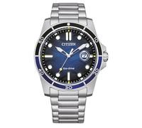 Citizen Herren-Solaruhr AW1810-85L Eco-Drive Stahl Blau