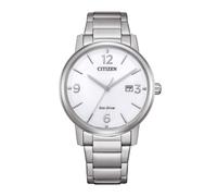Citizen BM6755-71A Eco-Drive Solar Herrenuhr / Unisex weiß flach Ø40mm