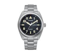 Citizen Uhren BM8560-88EE Eco-Drive Herrenuhr Titan Schwarz