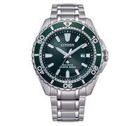 Citizen Herren Armbanduhr Promaster Marine BN0199-53X Edelstahl Eco Drive Silber