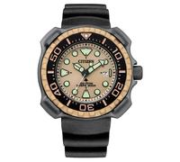 Citizen Uhren BN0226-10P Promaster Eco-Drive Herren-Taucheruhr Titan/Beige